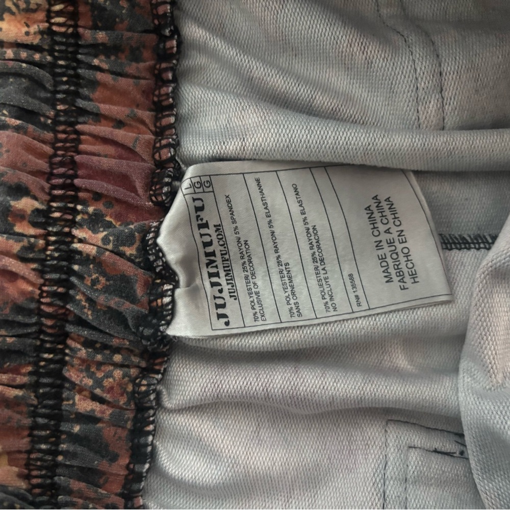 Jujimufu “Coffee Chaos” Workout Pajama Pants - Picture 3 of 4